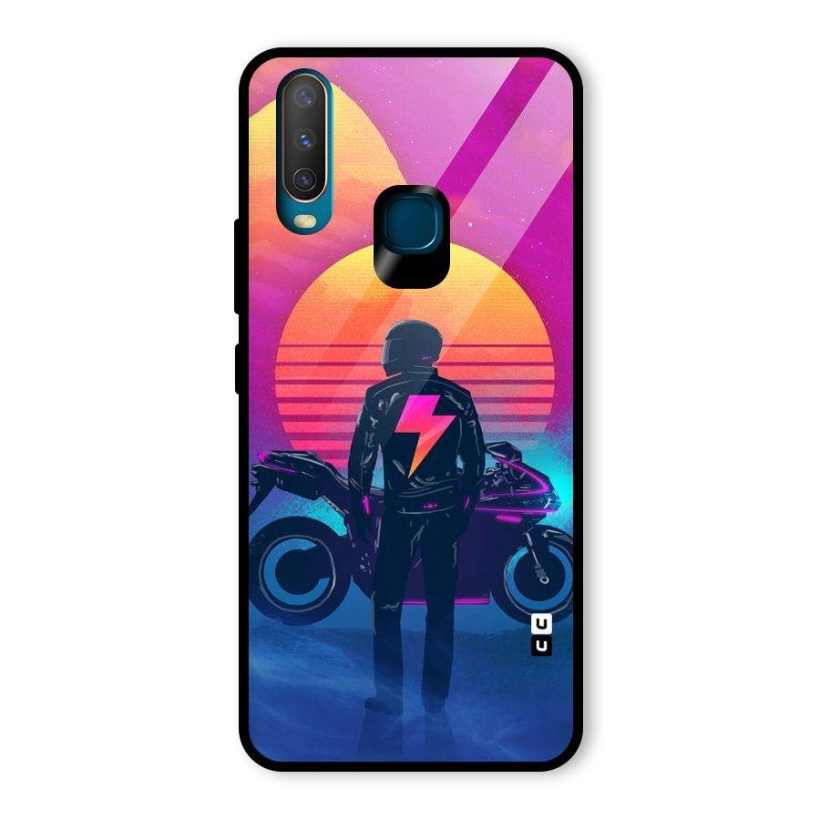 Electric Ride Glass Back Case for Vivo U10