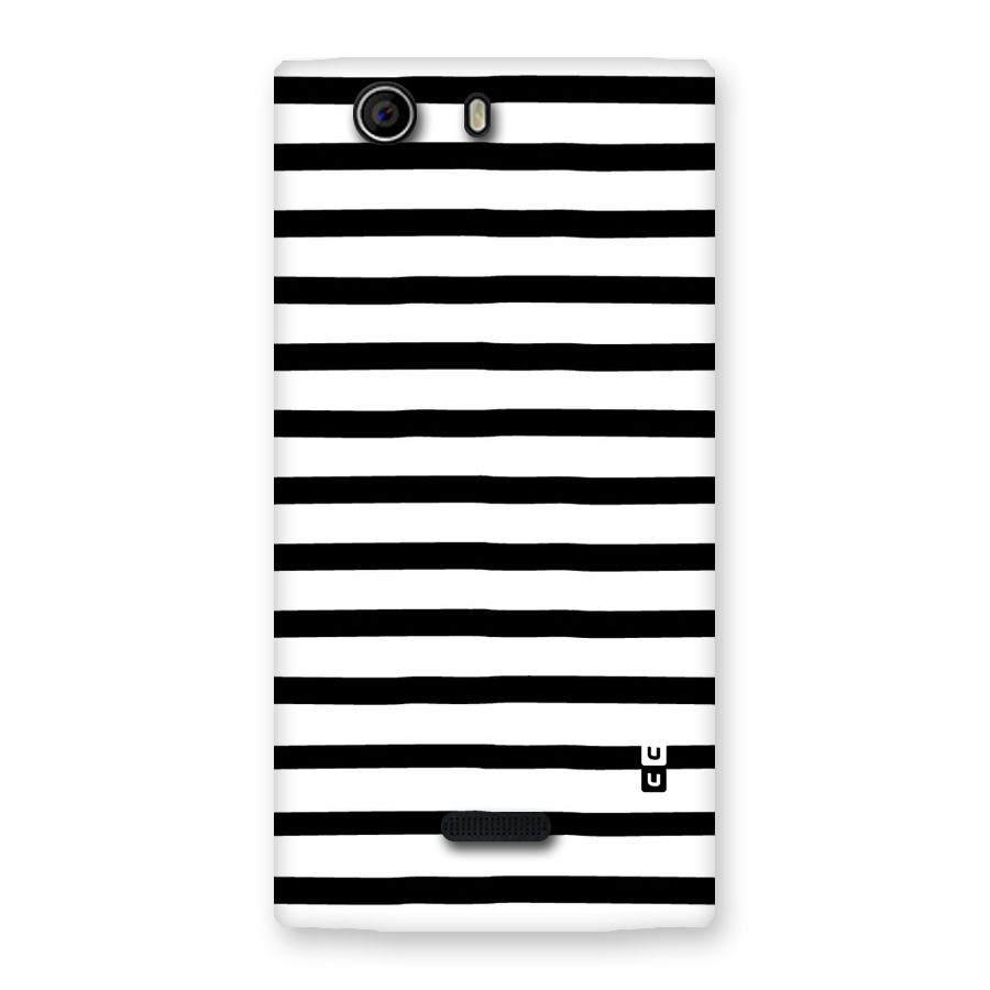 Elegant Basic Stripes Back Case for Canvas Nitro 2 E311