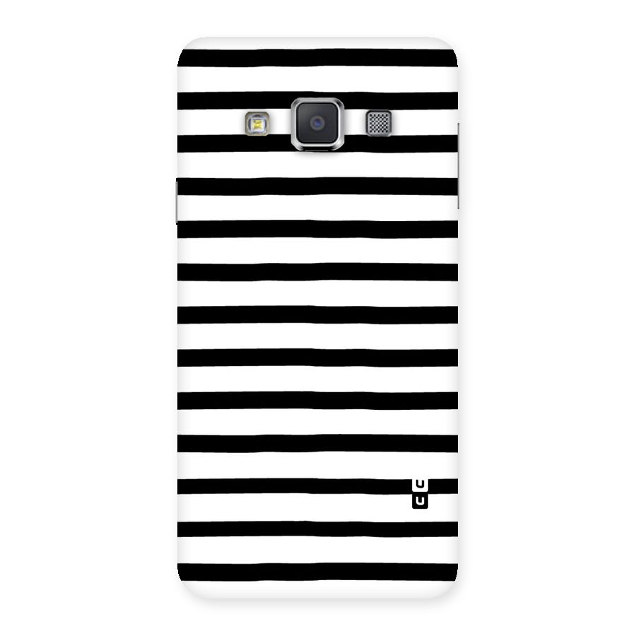 Elegant Basic Stripes Back Case for Galaxy A3