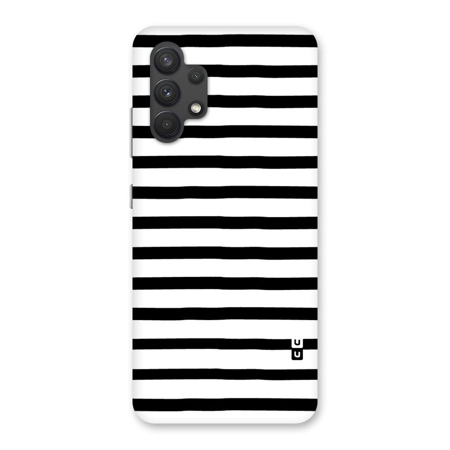 Elegant Basic Stripes Back Case for Galaxy A32