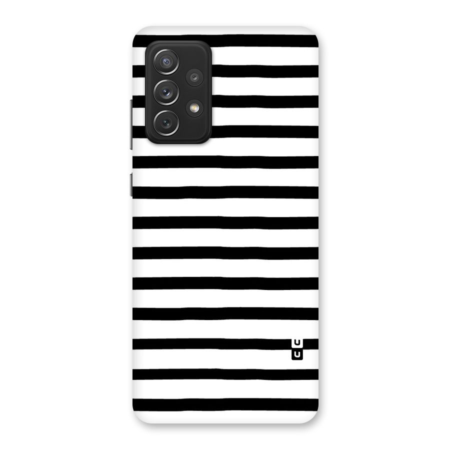 Elegant Basic Stripes Back Case for Galaxy A72