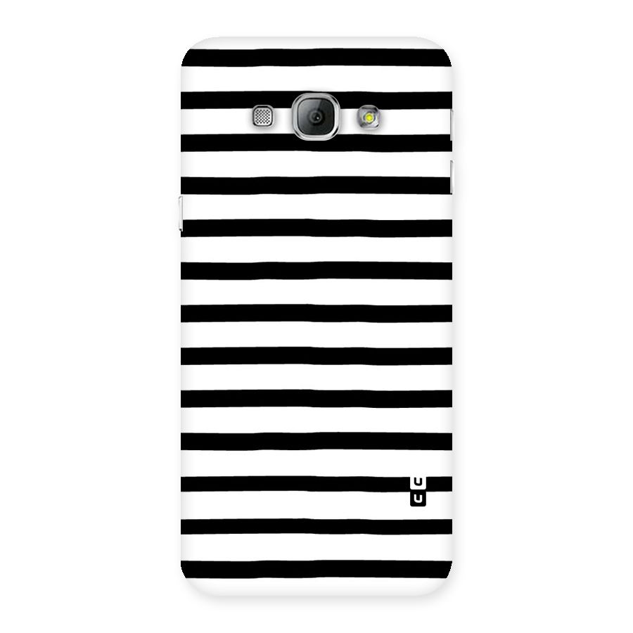 Elegant Basic Stripes Back Case for Galaxy A8