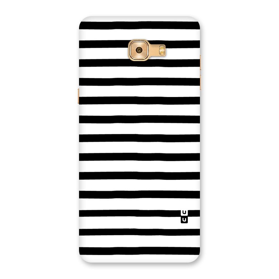 Elegant Basic Stripes Back Case for Galaxy C9 Pro