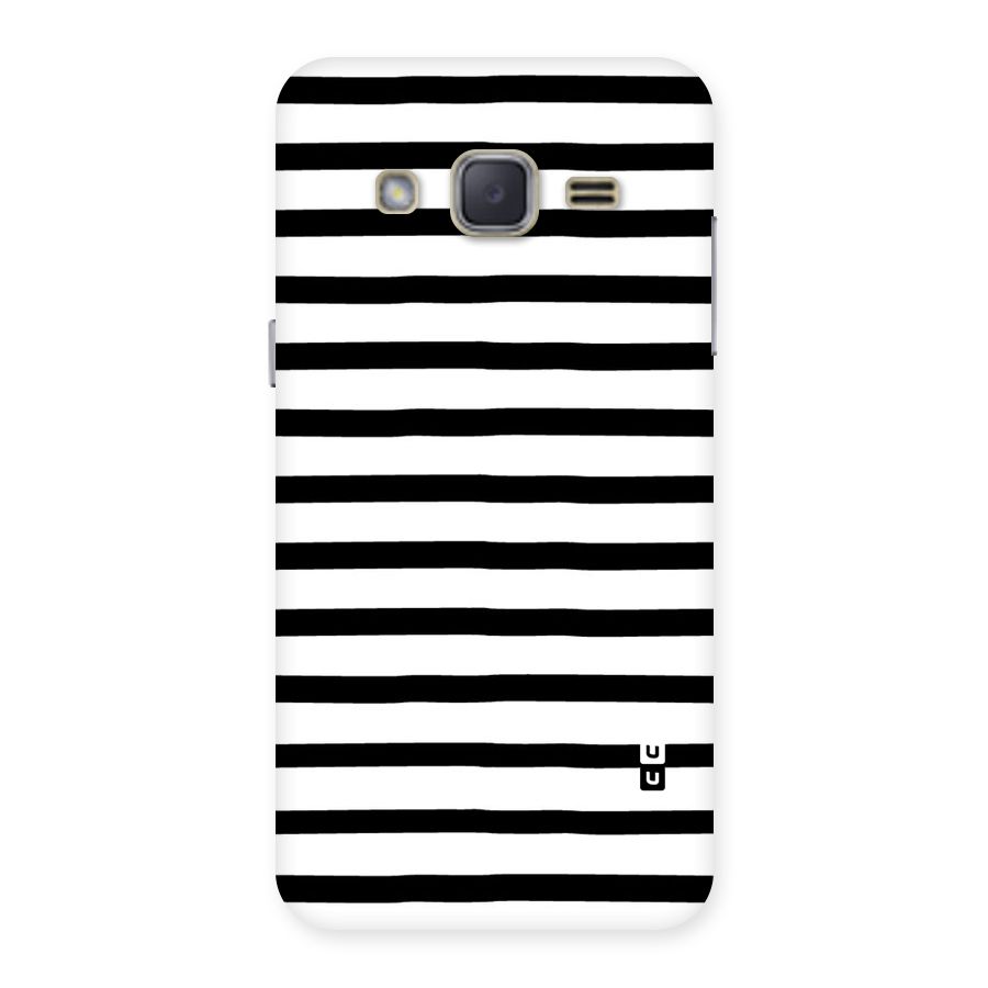 Elegant Basic Stripes Back Case for Galaxy J2
