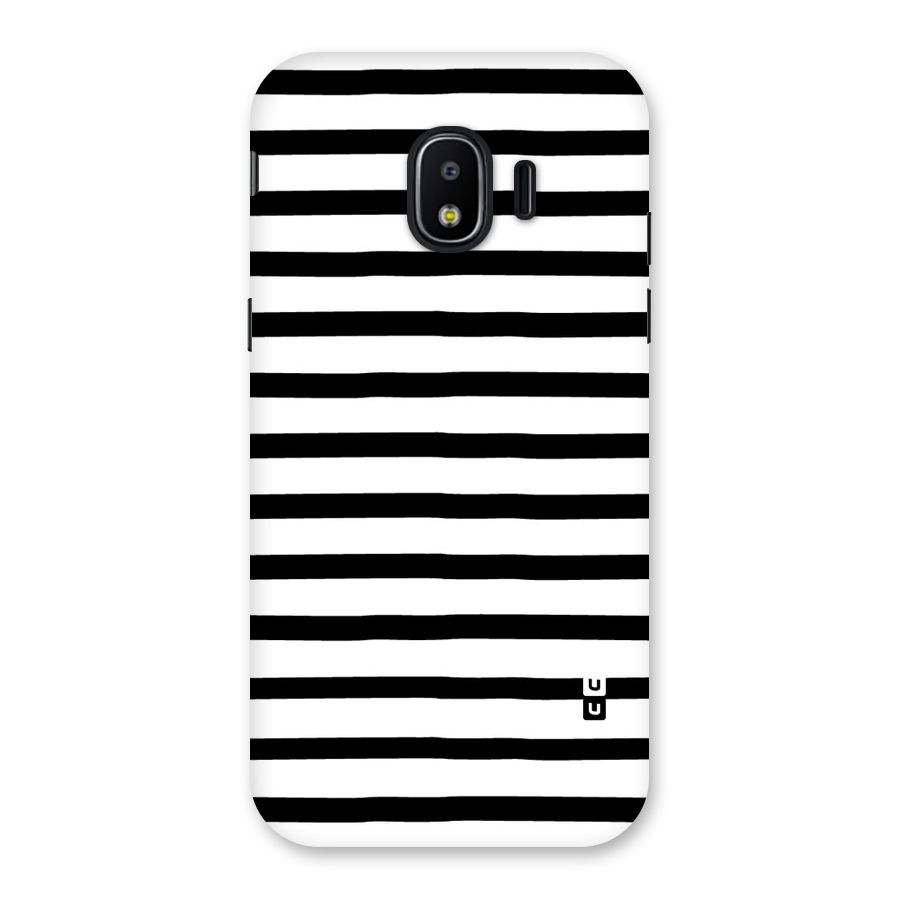 Elegant Basic Stripes Back Case for Galaxy J2 Pro 2018