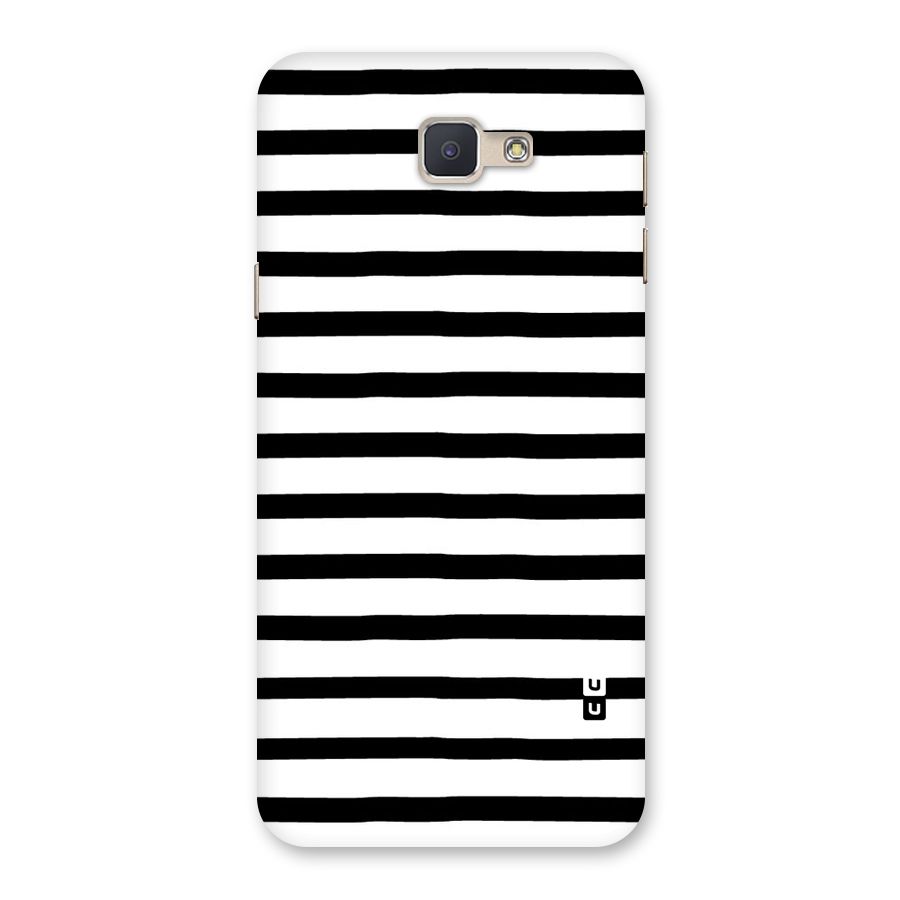Elegant Basic Stripes Back Case for Galaxy J5 Prime