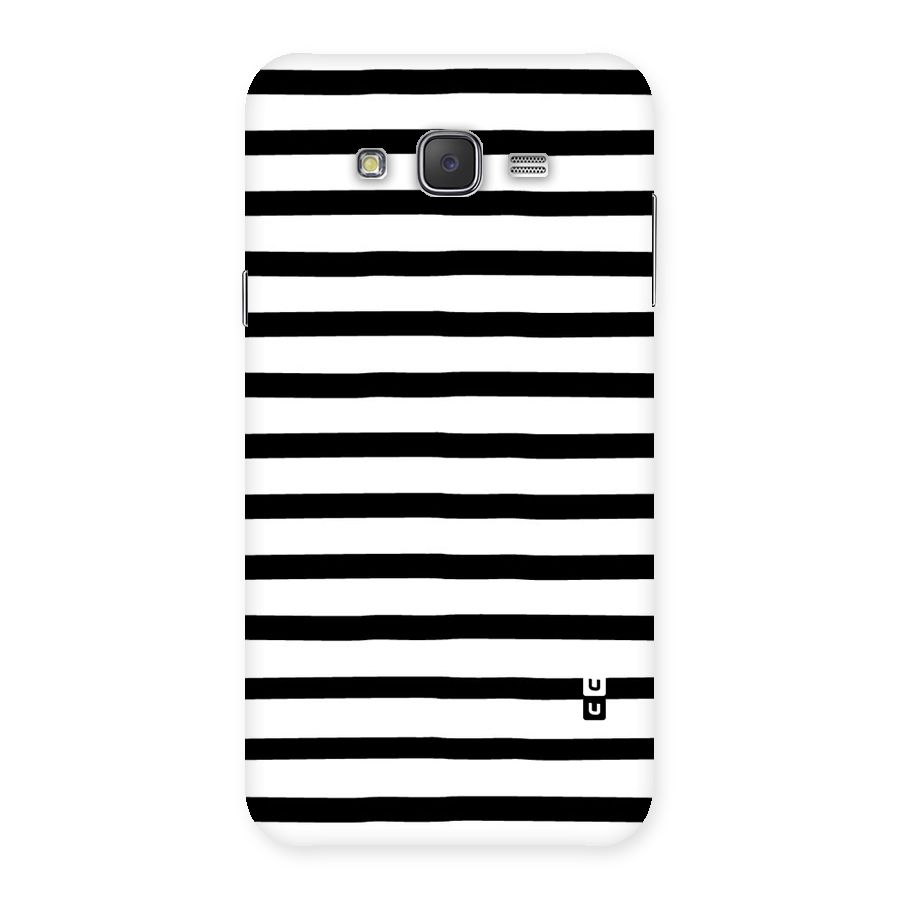 Elegant Basic Stripes Back Case for Galaxy J7