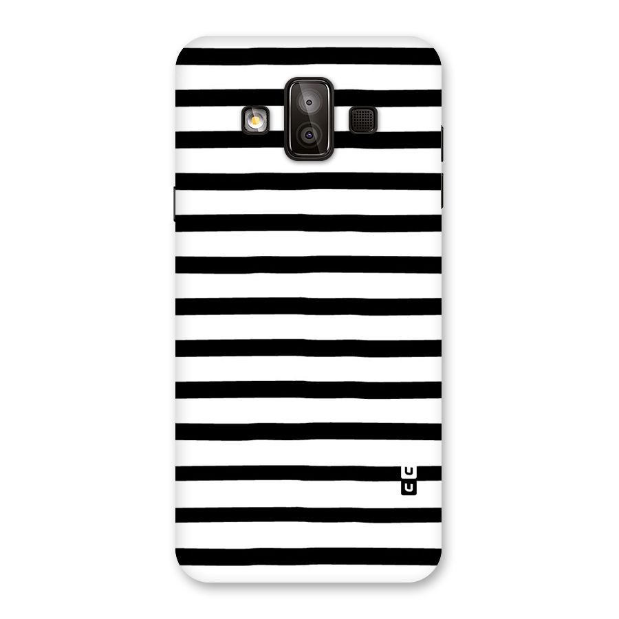Elegant Basic Stripes Back Case for Galaxy J7 Duo