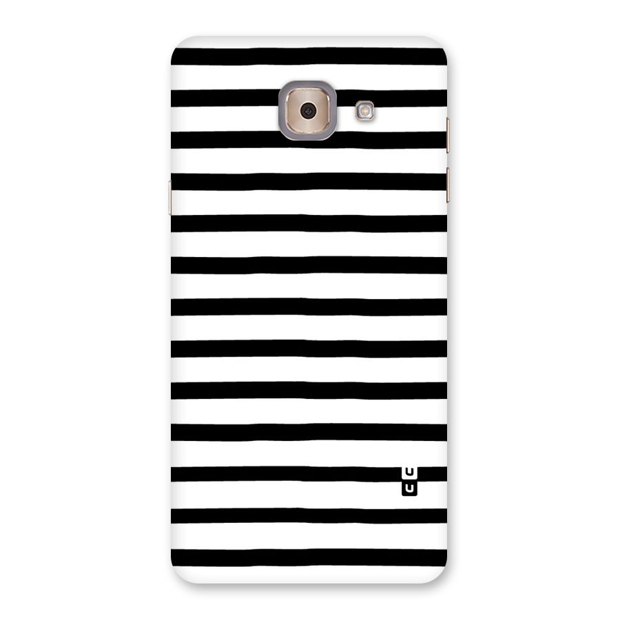 Elegant Basic Stripes Back Case for Galaxy J7 Max