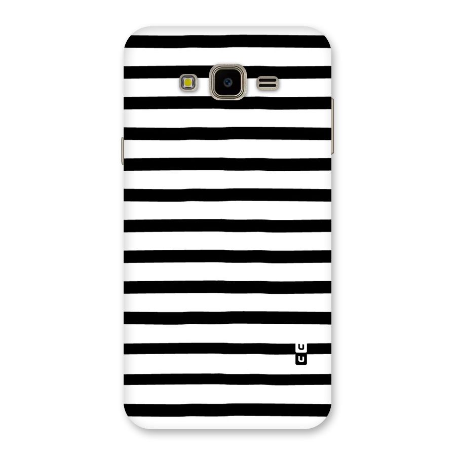 Elegant Basic Stripes Back Case for Galaxy J7 Nxt