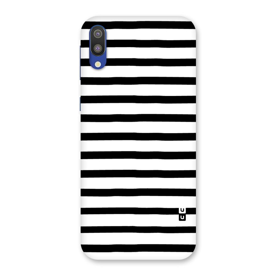 Elegant Basic Stripes Back Case for Galaxy M10