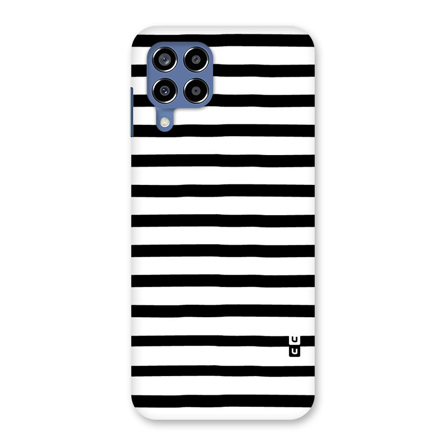 Elegant Basic Stripes Back Case for Galaxy M53 5G