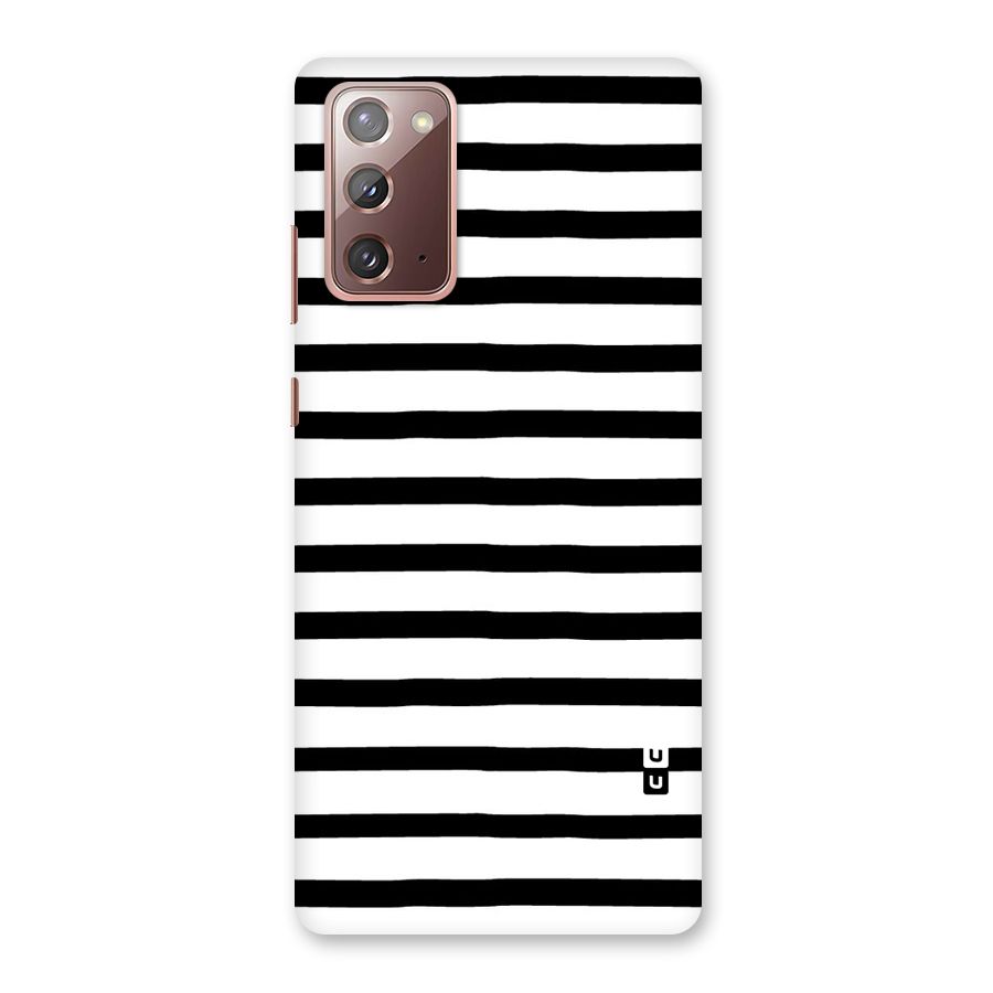 Elegant Basic Stripes Back Case for Galaxy Note 20