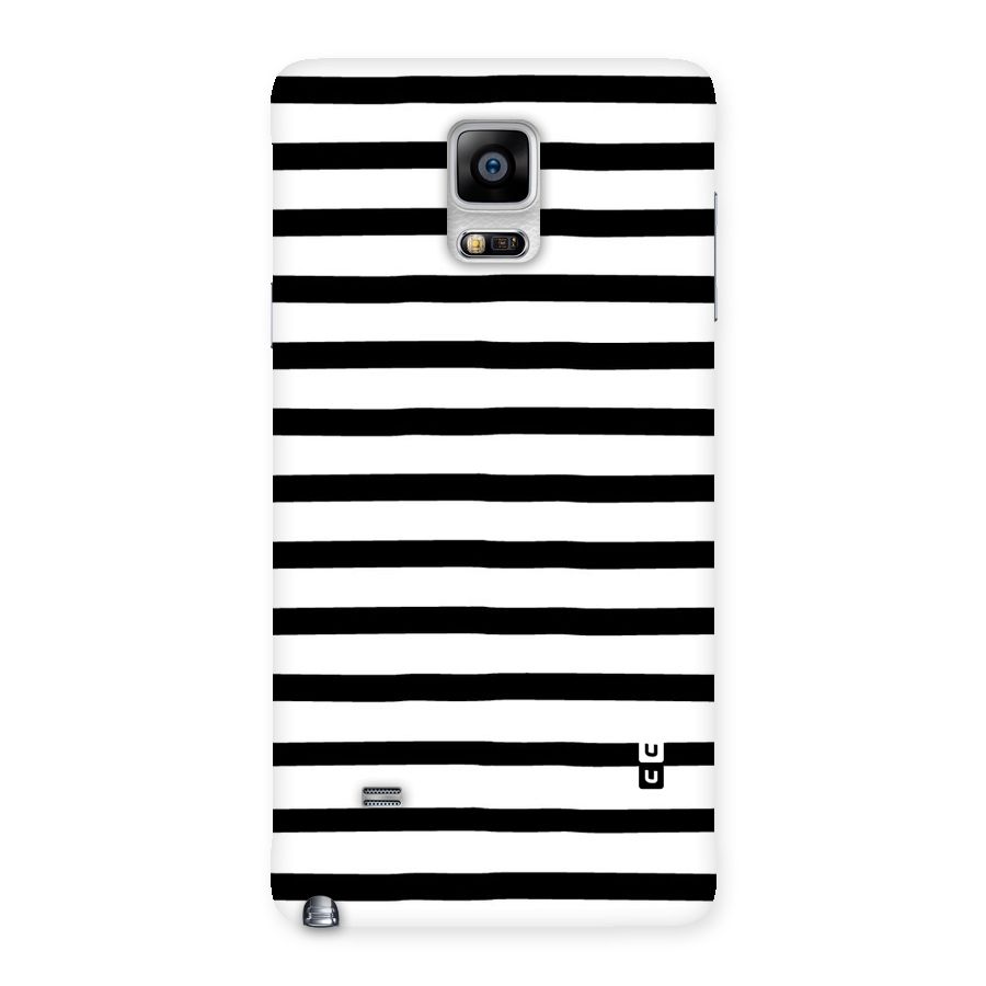 Elegant Basic Stripes Back Case for Galaxy Note 4