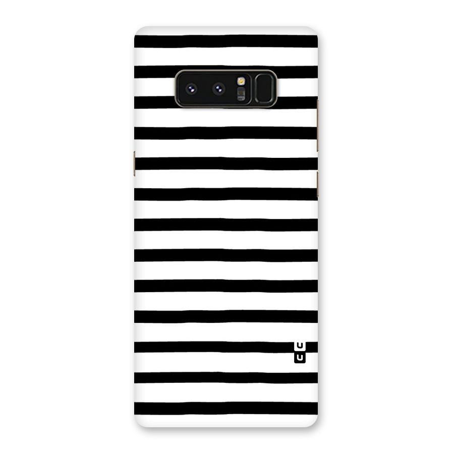 Elegant Basic Stripes Back Case for Galaxy Note 8