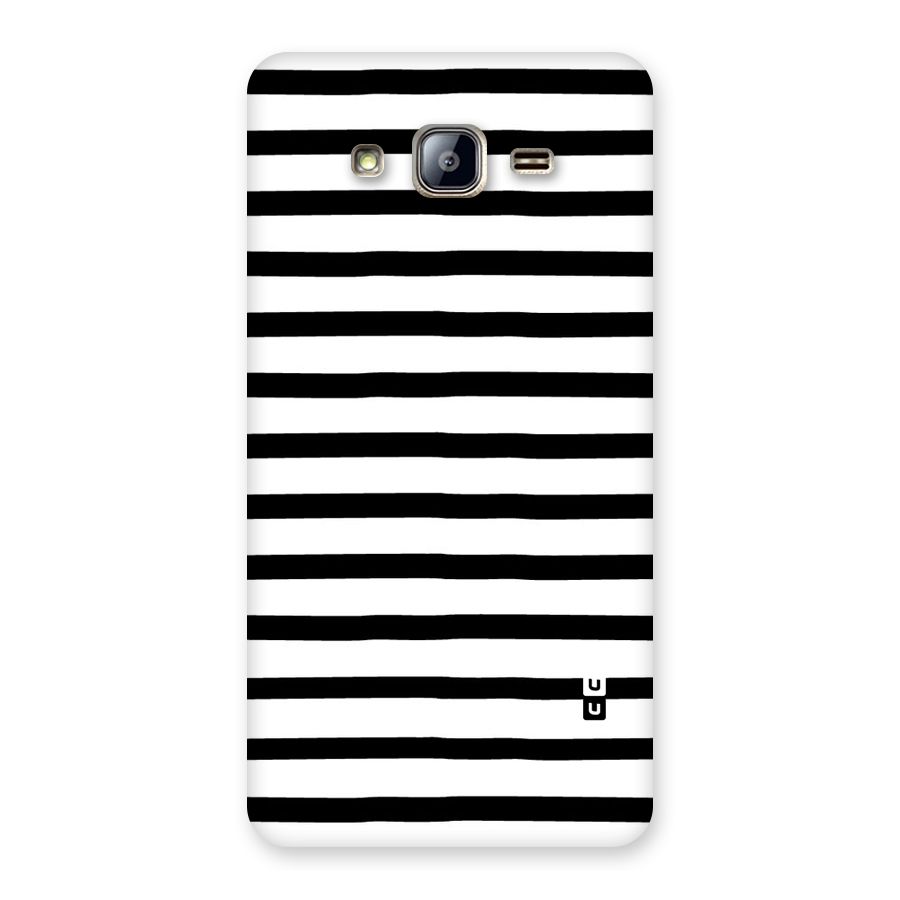 Elegant Basic Stripes Back Case for Galaxy On5