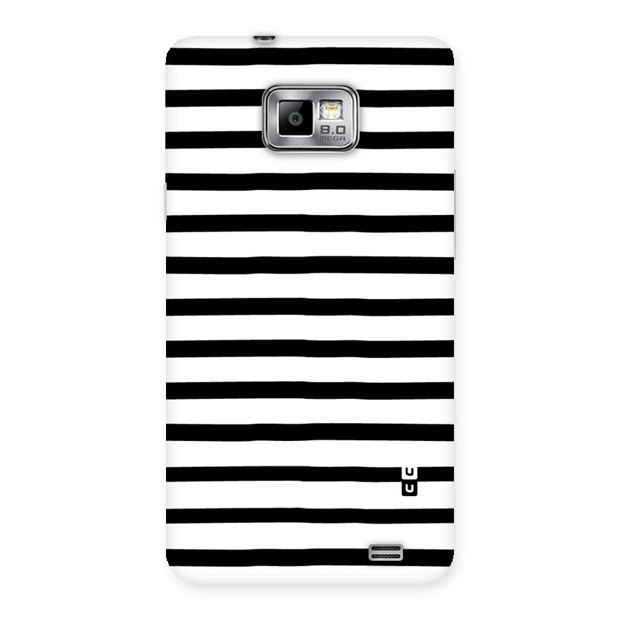 Elegant Basic Stripes Back Case for Galaxy S2