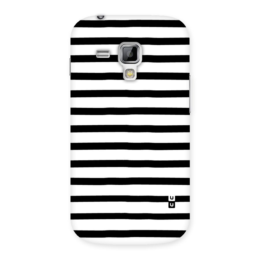 Elegant Basic Stripes Back Case for Galaxy S Duos