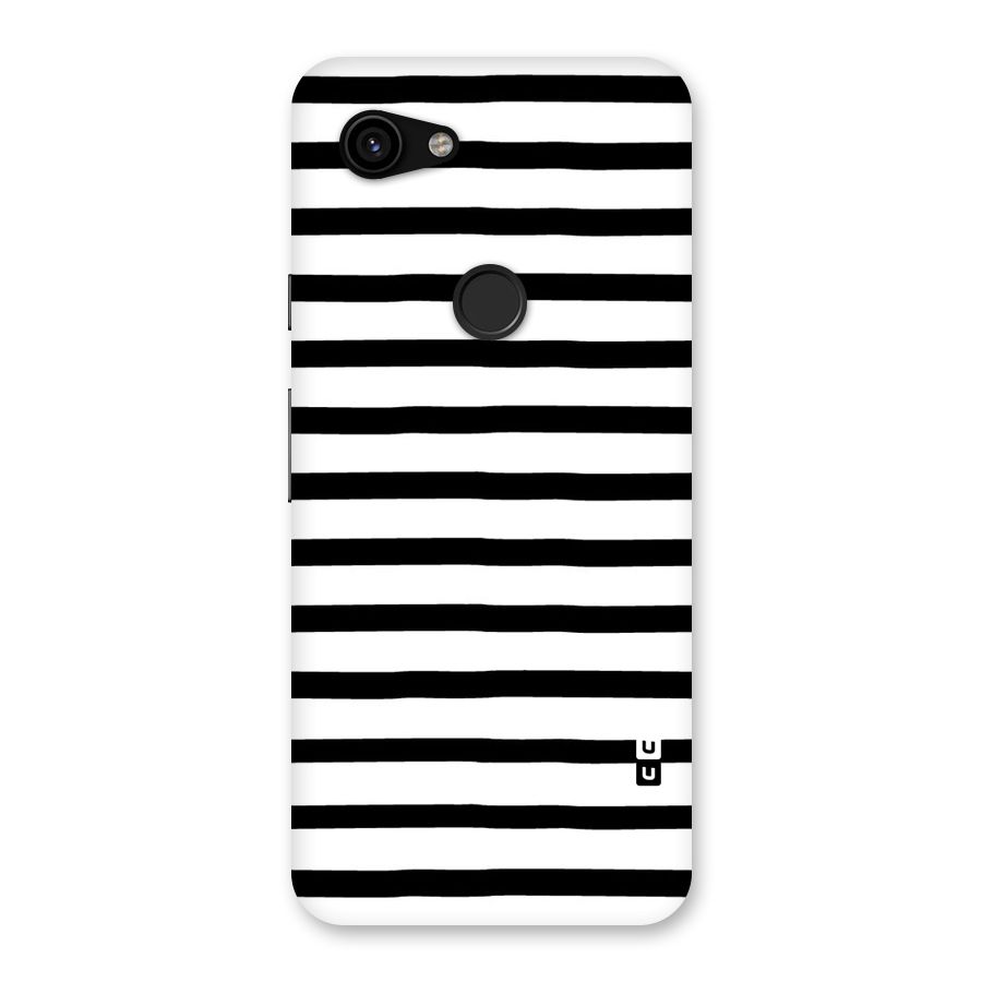Elegant Basic Stripes Back Case for Google Pixel 3a