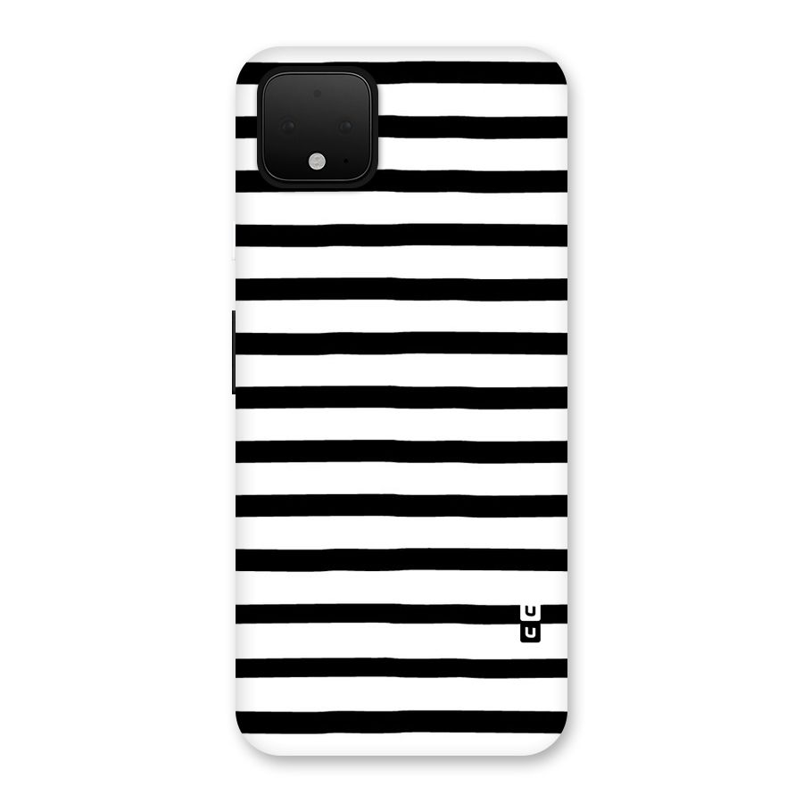 Elegant Basic Stripes Back Case for Google Pixel 4 XL