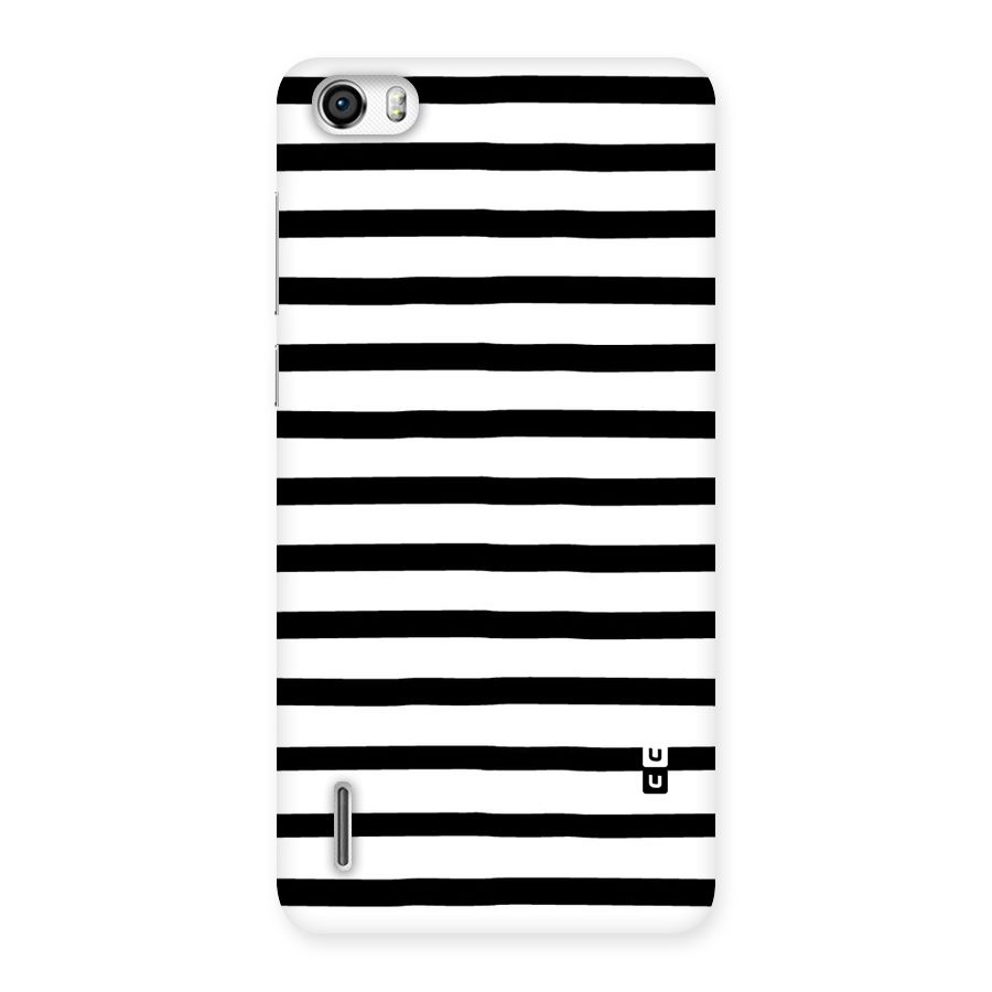 Elegant Basic Stripes Back Case for Honor 6