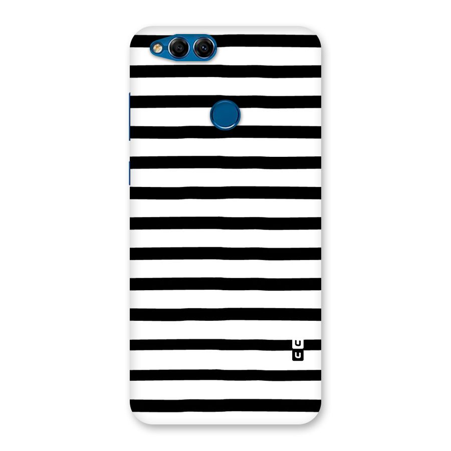 Elegant Basic Stripes Back Case for Honor 7X