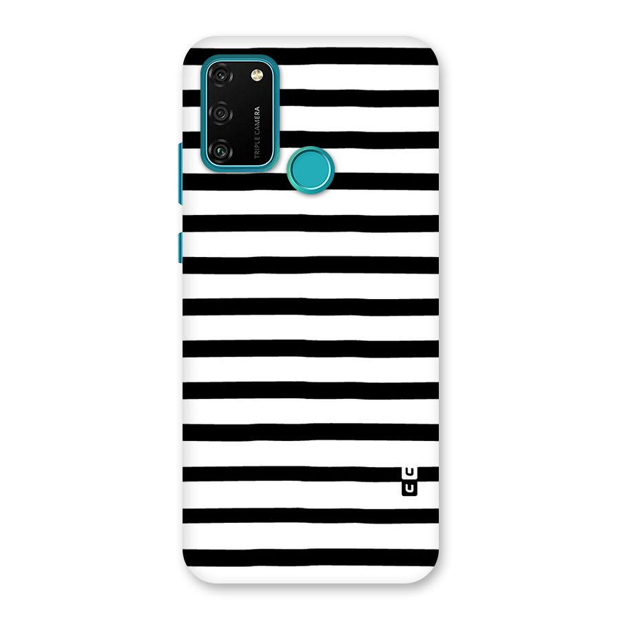 Elegant Basic Stripes Back Case for Honor 9A