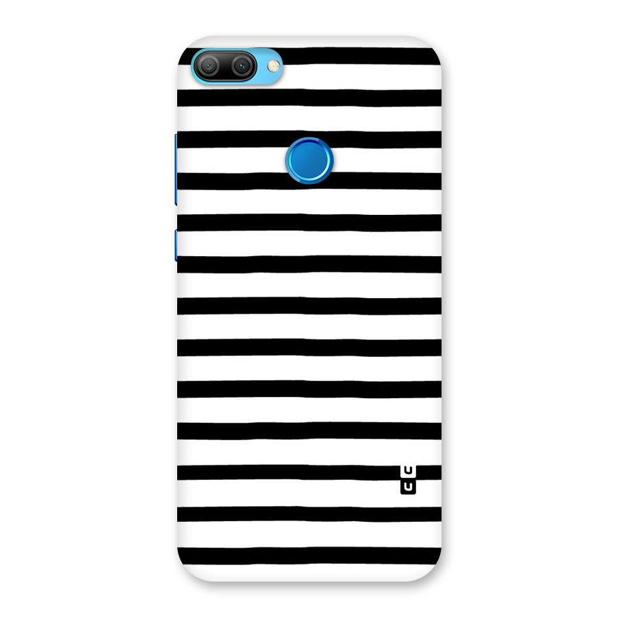 Elegant Basic Stripes Back Case for Honor 9N