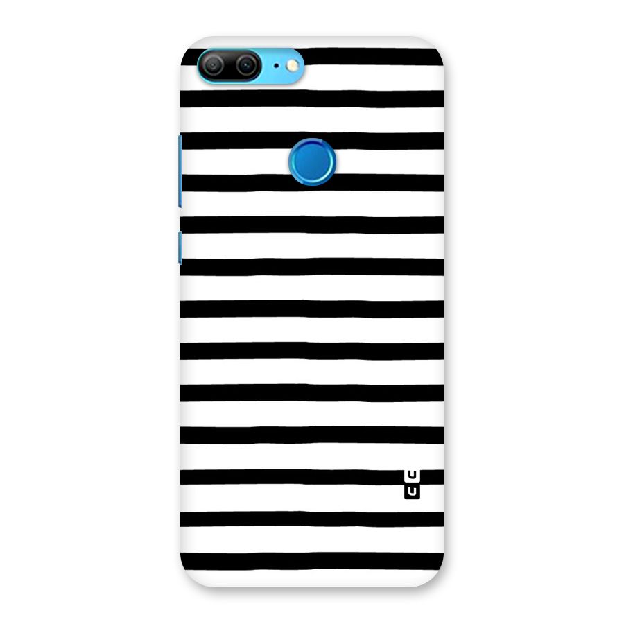 Elegant Basic Stripes Back Case for Honor 9 Lite