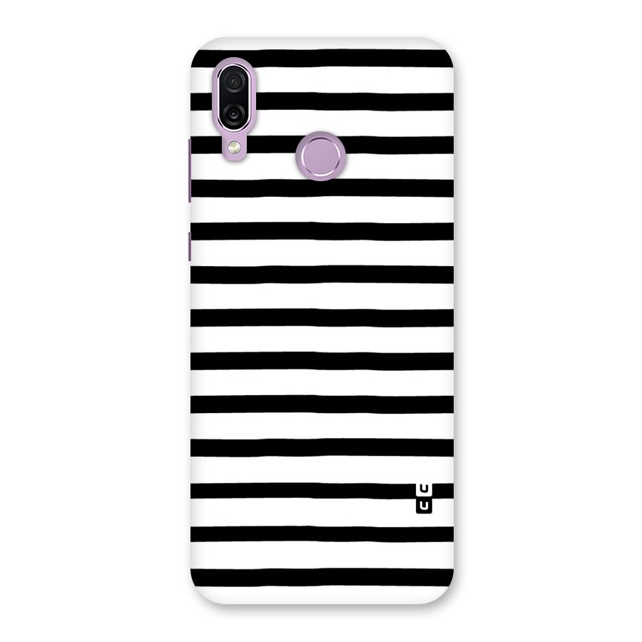 Elegant Basic Stripes Back Case for Honor Play