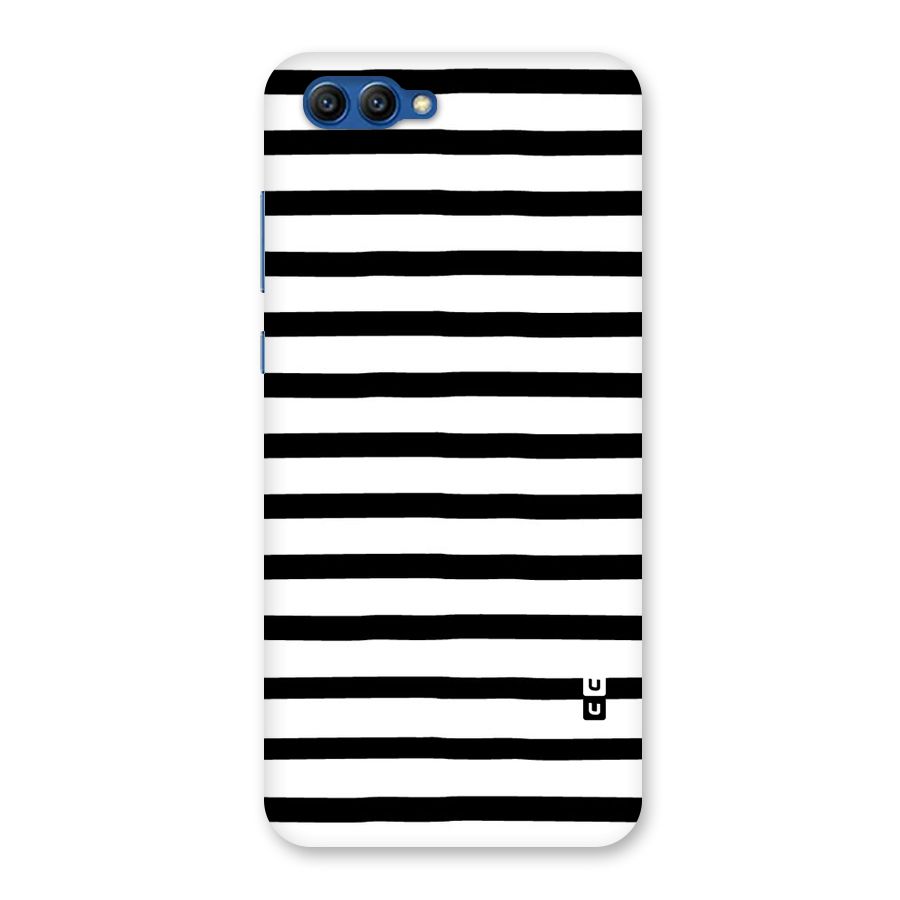 Elegant Basic Stripes Back Case for Honor View 10
