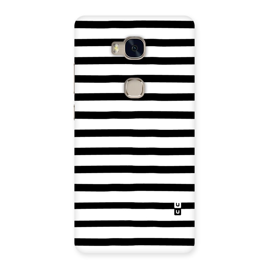 Elegant Basic Stripes Back Case for Huawei Honor 5X