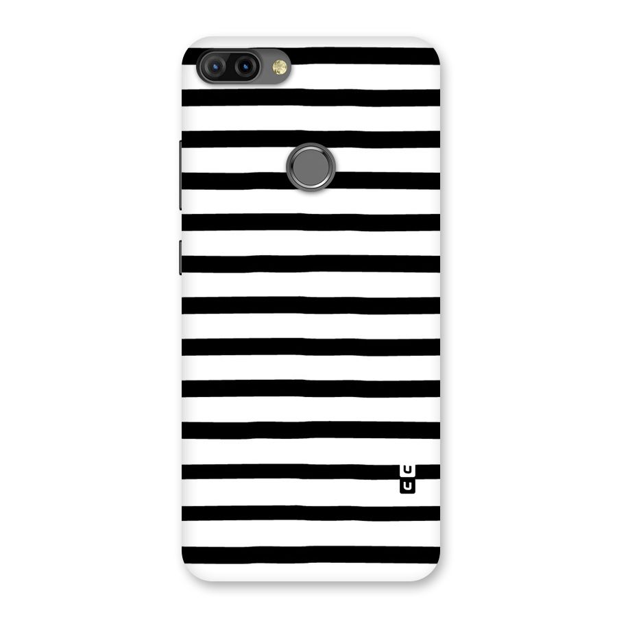Elegant Basic Stripes Back Case for Infinix Hot 6 Pro