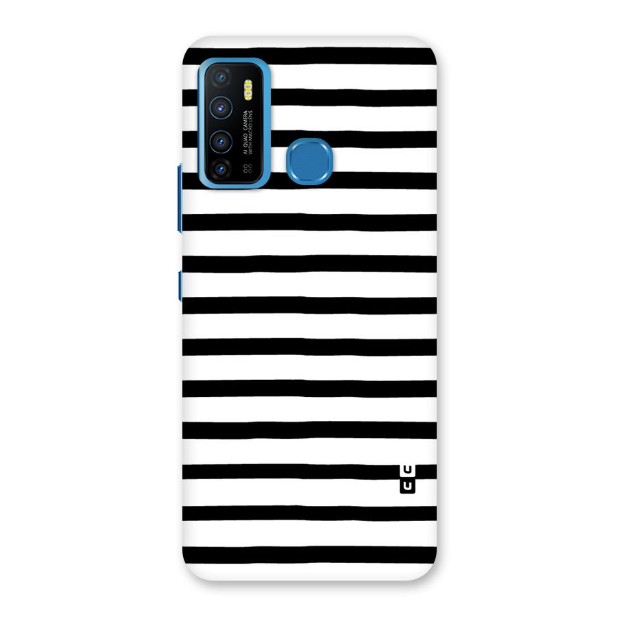 Elegant Basic Stripes Back Case for Infinix Hot 9