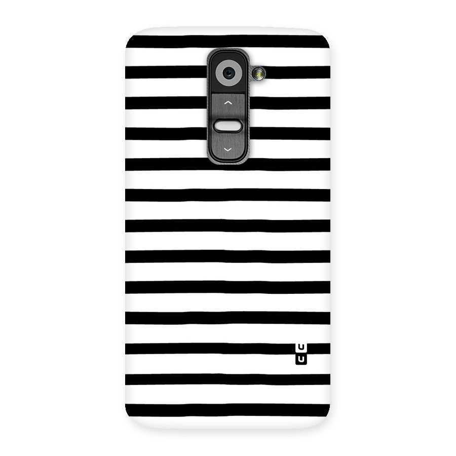 Elegant Basic Stripes Back Case for LG G2