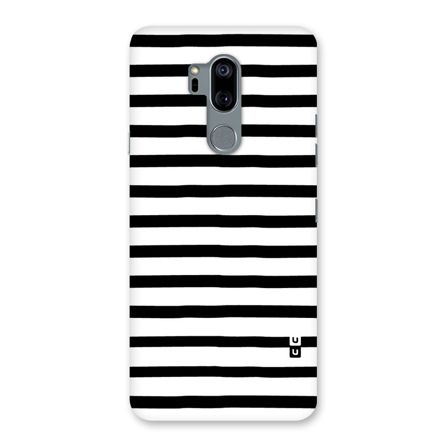Elegant Basic Stripes Back Case for LG G7