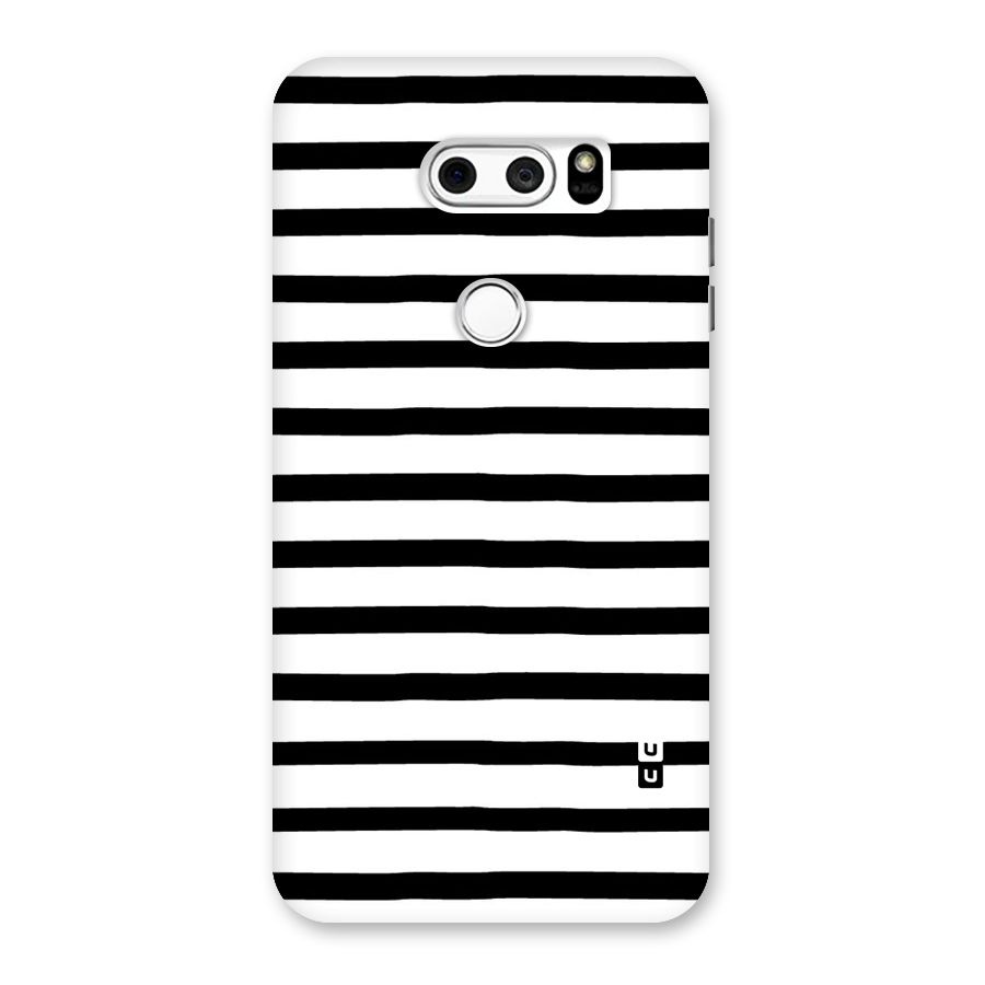 Elegant Basic Stripes Back Case for LG V30