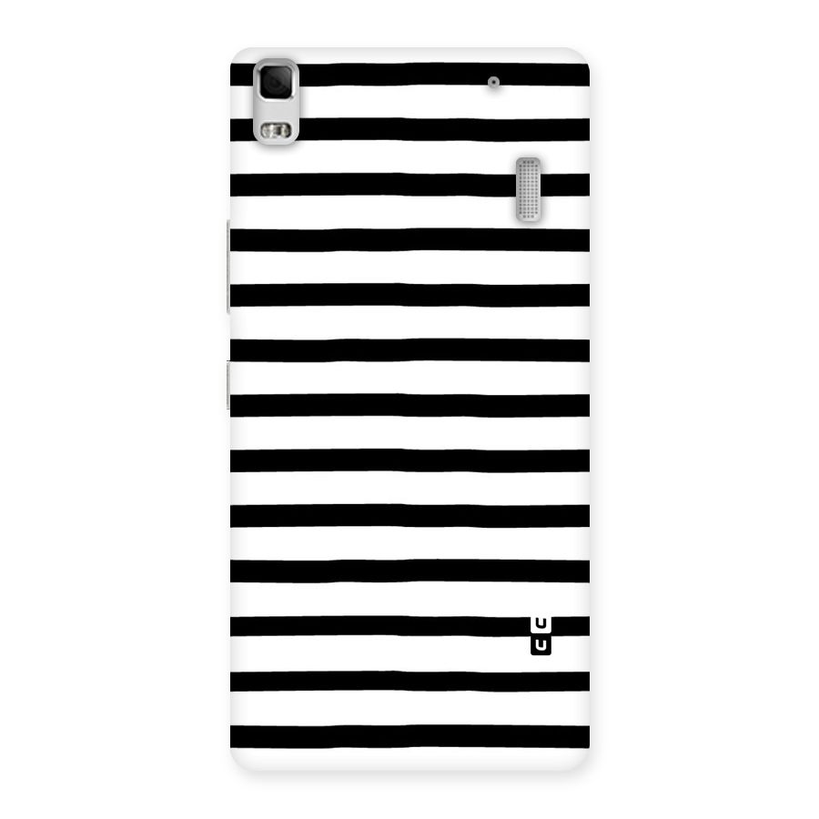 Elegant Basic Stripes Back Case for Lenovo A7000