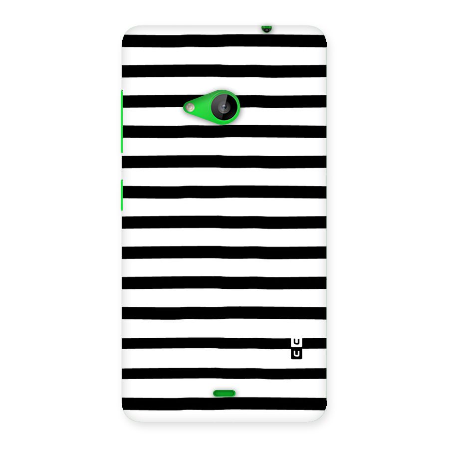 Elegant Basic Stripes Back Case for Lumia 535