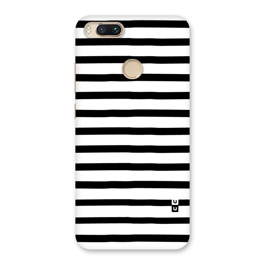 Elegant Basic Stripes Back Case for Mi A1