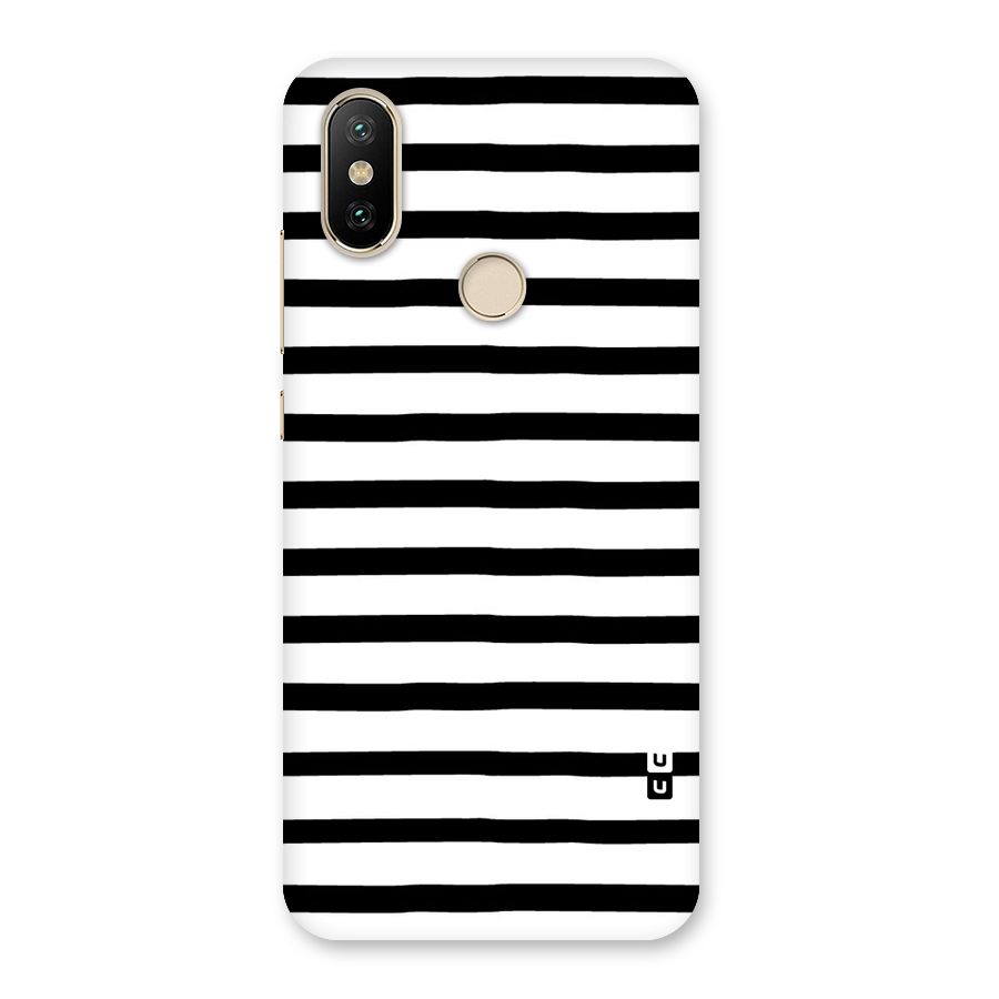 Elegant Basic Stripes Back Case for Mi A2