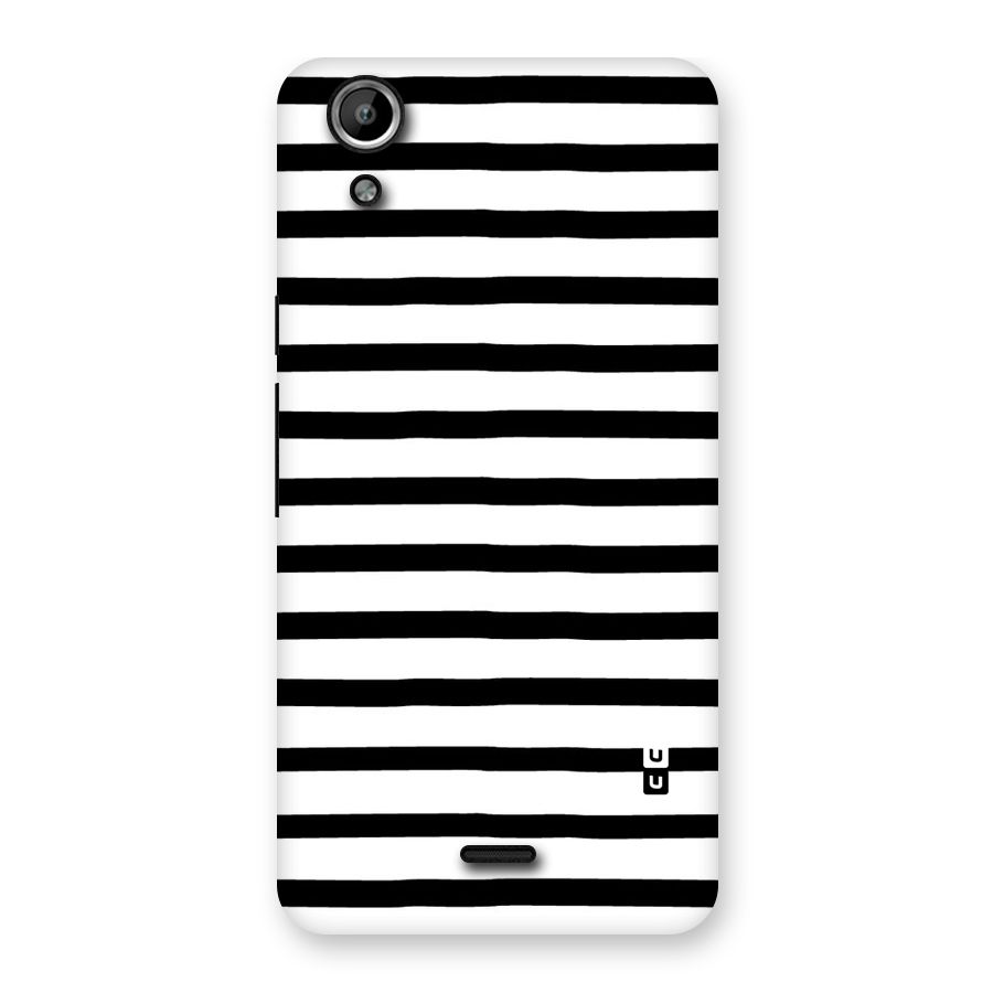 Elegant Basic Stripes Back Case for Micromax Canvas Selfie Lens Q345