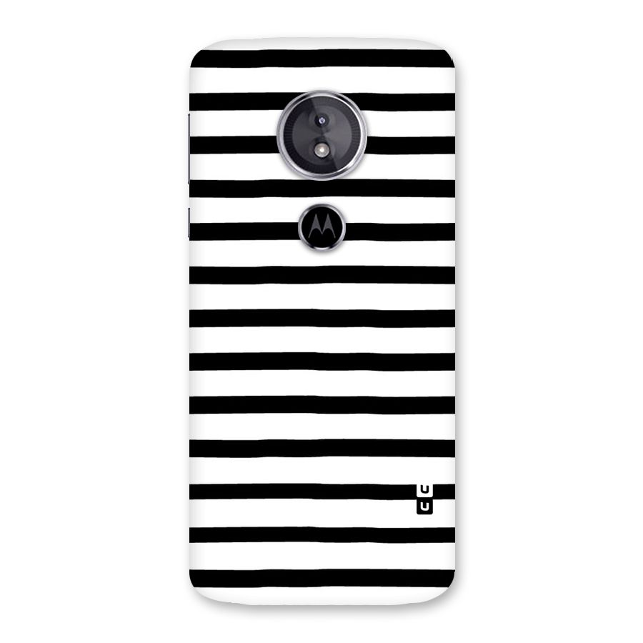 Elegant Basic Stripes Back Case for Moto E5