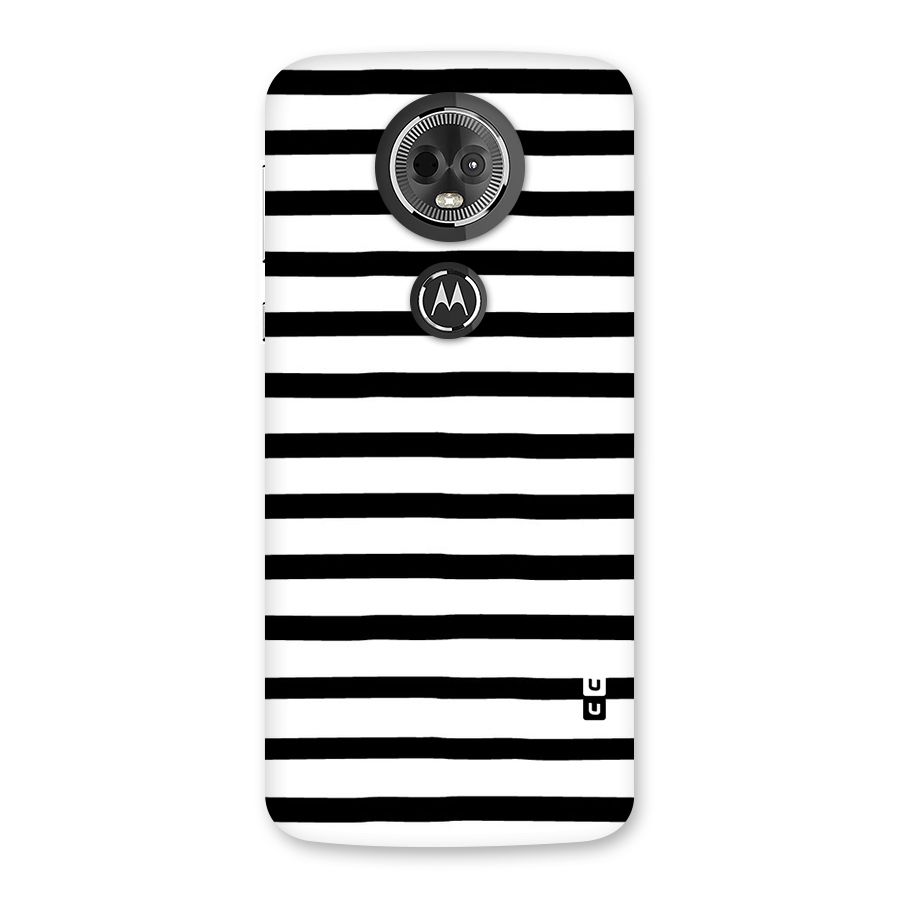Elegant Basic Stripes Back Case for Moto E5 Plus