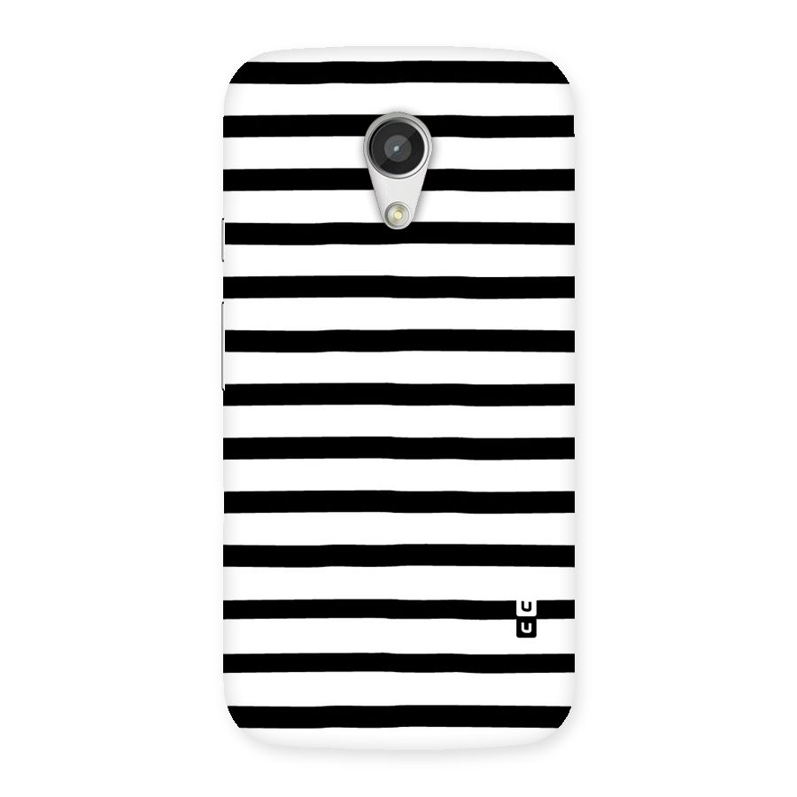 Elegant Basic Stripes Back Case for Moto G 2nd Gen