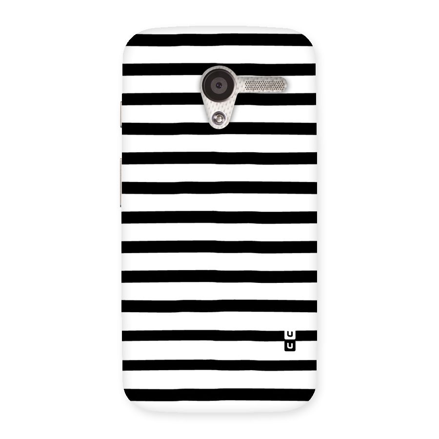 Elegant Basic Stripes Back Case for Moto X