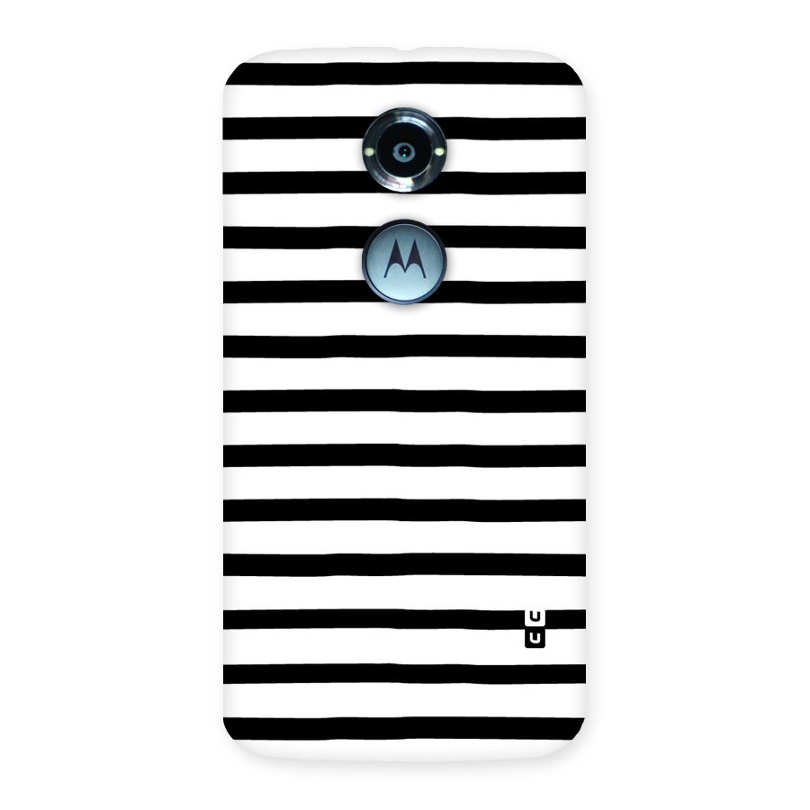 Elegant Basic Stripes Back Case for Moto X 2nd Gen