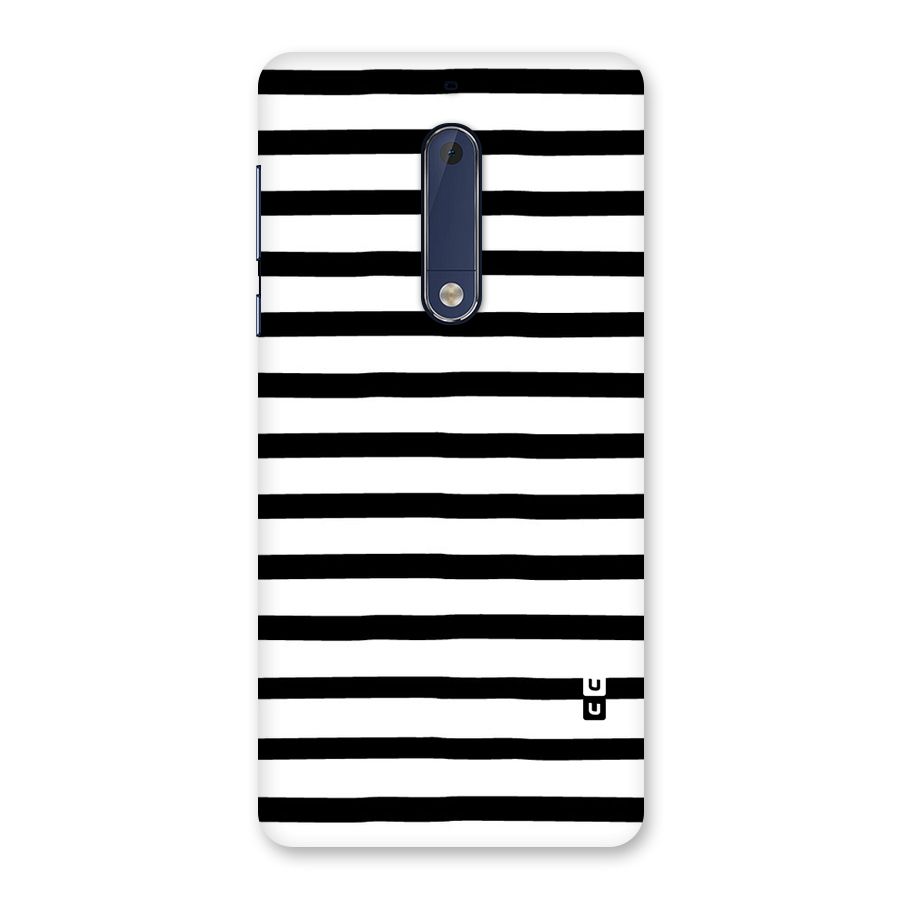 Elegant Basic Stripes Back Case for Nokia 5
