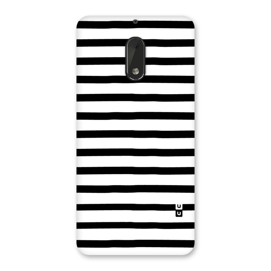 Elegant Basic Stripes Back Case for Nokia 6