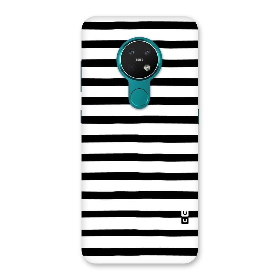 Elegant Basic Stripes Back Case for Nokia 7.2
